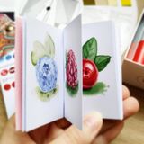 Poliart Minyatürler Için Eskiz Defteri Marker ve Grafik Için Mini Sketchbook