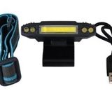 Police PS-1930 USB Şarjlı COB Led Şapka Feneri