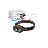 Police PS-2361 Sensörlü Şarjlı LED Kafa Feneri Kırmızı İkaz Işıklı USB Şarjlı Kamp ve Outdoor Kafa Lambası