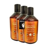 Policlear Dermatin Shampoo Ginsengli Özel Bakım Şampuanı 500 ml x 3 Adet + Jel - STANDART