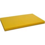 Polietilen Kesim Tahtası Et Meyve Kesme Levhası 40 x 25 x 2 cm - Sarı