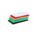 Polietilen Kesim Tahtası Et Meyve Kesme Levhası 40x30x2 Cm Beyaz