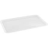 Polietilen Pizza Hamur Teknesi Kapağı, 400X600 Mm, Beyaz - Seçenek 1