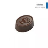 Polikarbon Oval Pralin Çikolata Kalıbı 14 Gr | Cm-2036