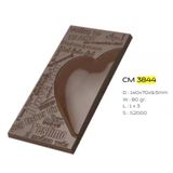 Polikarbon Tablet Çikolata Kalıbı 80 Gr | Cm-3844