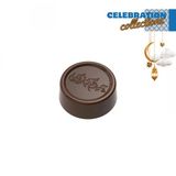 Polikarbon Yuvarlak Eid Mubarak Pralin Çikolata Kalıbı 9 Gr | Cm-3866