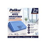 Polikur 3220 Universal Mikrofiber Cam Bezi 40*50cm (3 adet)