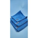 Polikur 3222 Mikrofiber Cam Bezi 40x40 Cm 3 Adet Mavi