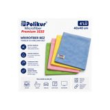 Polikur Mikrofiber 4'lü Premium Bez 40*40cm (3222)