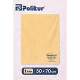 Polikur Mikrofiber Güderi Oto Bezi 50X70CM Hardal Yüksek Emicilik ve İz Bırakmaz Özellik 3219
