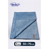 Polikur Mikrofiber Premium Oto Bezi 50X70CM Mavi (3223)