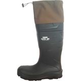 Polimer Astarlı Siber Outdoor Haki Çizme Konçlu Aşınmaz Taban ve Antistatik Özellikli - 46