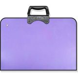 Polin Pro Art Profesyonel Taşınabilir Resim Çantası, 37X54CM, Çok Renkli - Mor