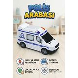Polis Arabası Oyuncak Minibüs - Işıklı Sesli Kurtarma Serisi 112 Araçları - Eğitici Çocuk Oyuncak