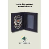 Polis Özel Harekat Rozetli Cüzdan