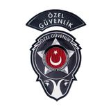 Polis Sepeti Özel Güvenlik Arması 3 Boyutlu Yeni Nesil Plastik