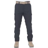 Polis Sepeti Siyah Rüzgar Geçirmez Softshell Pantolon - 2XL