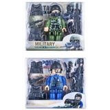 Polis Ve Asker Lego Adam Oyuncak Figür Seti Aksesuarlı