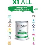 Polisan 0,75 lt Tatlı Pembe X1 All Tüm Zeminler İçin Yıkanabilen Silinebilen Kokusuz Boya