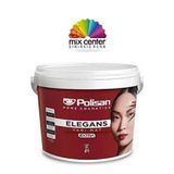 Polisan 7.5 lt Beyaz Elegans Extra Yarı Mat Su Bazlı Silikonlu Duvar Boyası