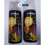 Polisan Akrilik Sprey Boya 400 ml (Ikili Paket) Siyah+Siyah