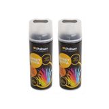 Polisan Akrilik Sprey Boya Parlak Siyah RAL 9005, 400 ml, 2'li Paket