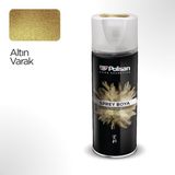 Polisan Altın Varak Renkli 400 ml Amaçlı Sprey Boya Hızlı Kuruma Özelliği