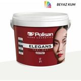 Polisan Elegans Extra Yarı Mat - 15 lt - Beyaz Kum