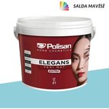Polisan Elegans Extra Yarı Mat - 15 Lt - Salda Mavisi