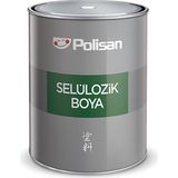 Polisan Endüstriyel Selülozik Boya Mat Siyah 0,75