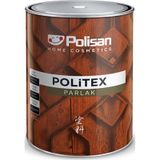 Polisan Politex Lüx Vernik Ahşap Koruyucu Parlak Renksiz 0,75Lt 0000-clear