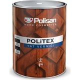 Polisan Politex Şeffaf Yat Verniği 0,75 lt Ahşap Yüzeyler İçin Koruyucu Vernik