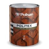 Polisan Politex Vernikli Parlak Kestane 0.75 lt Ahşap Koruyucu