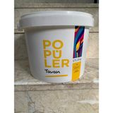 Polisan Popüler Tavan Boyası 10 kg Beyaz Renk İç Mekan Kullanımı için Uzun Ömürlü Çözüm - 010 - Beyaz