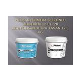 Polisan Primera Silikonlu Silinebilir MAT12.5 Lt (20KG)+Polisan Ultra Tavan BOYASI17.5 Kg - 12.5 LİTRE VE 17.5 KG - Cİ-6342 / 060 Sahra Beji