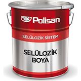 Polisan Selülozik Ahşap ve Mobilya Boyası Parlak Hızlı Kuruma 0.7 Lt. (Tüm Renk Seçenekleri) - Siyah