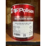 Polisan Selülozik Boya Yeni Boncuk Mavi 2,5 Litre Yeni Versiyon