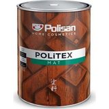 Polisan Vernikli Politex Mat Ceviz Renk 0.75 LT İç Mekan Dekorasyon için Boya