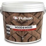 Polisan Wood & Wood Bambu 0.75 lt Yarı Mat Su Bazlı Ahşap Verniği