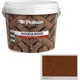 Polisan Wood&wood Anti Aging Ahşap Verniği Yarı Mat Su Bazlı Ahşap Boyası 2,5 Lt - MEŞE - 2.5 LT