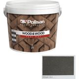 Polisan Wood&wood Anti Aging Ahşap Verniği Yarı Mat Su Bazlı Ahşap Boyası 2,5 Lt - SİYAH/ 173 - 2.5 LT