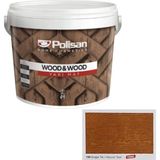 Polisan Wood&wood Anti Aging Ahşap Verniği Yarı Mat Su Bazlı Ahşap Boyası 2,5 Lt - TİK - 2.5 LT