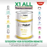 Polisan X1 All Vernik Şeffaf Parlak 600G