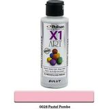 Polisan X1 Art Pastel Pembe 120 ml Multisurface Hobi Boyası