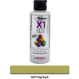 Polisan X1 Art Yağ Yeşili 120 ml Multisurface Hobi Boyası