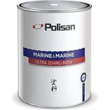 Polisan Zehirli Boya Siyah Renk 1 kg Ahşap ve Sac Tekneleri Için