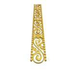 Poliüretan Dekoratif Duvar&Tavan Çıta Bordürü -Altın Renk (EN:10 CM-BOY:100 CM)-Duvar Süsü ALTIN(GOLD) 100 x 9