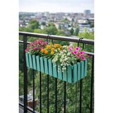 Poliva Home Istanbul Askılı Balkon Saksı 9 Litre Çiçek Saksı - Yeşil