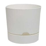 Poliwork Begonya 21 cm Beyaz Saksı