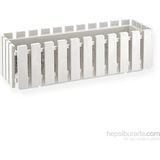 Poliwork Çit Desenli Büyük Boy Balkon Saksısı 15 Lt 790x235 mm - Bahçe Çiçekliği